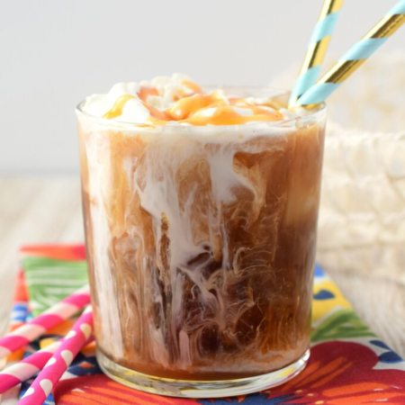 Caramel Iced Latte