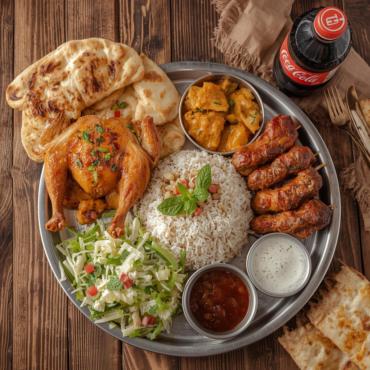 Arabic Mandi Platter (2 Person) 🍗🍖 - Image 4