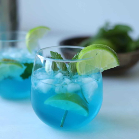 Blue Curacao Mojito