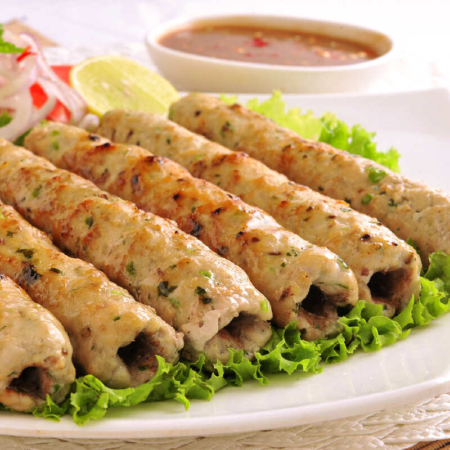Chicken Seekh Kabab (6pcs)🍢🍗🔥