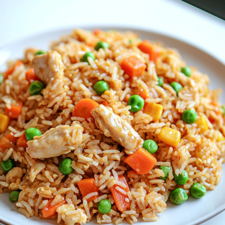 Chicken Fried Rice 🍗🍚🥕
