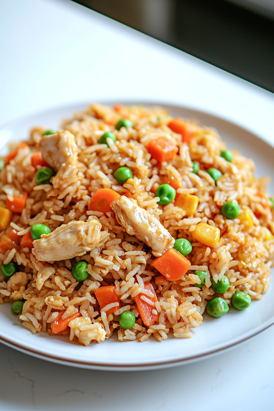 Chicken Fried Rice 🍗🍚🥕