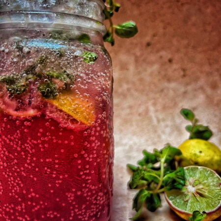 Grenadine Mojito