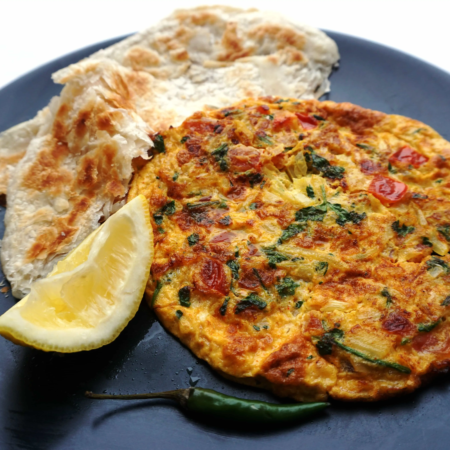 Vegetable Spicy Omelette