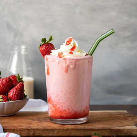 Strawberry Ice Cream Shake