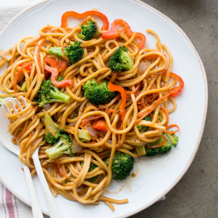 Vegetable Chow Mein 🍜🥕🥦